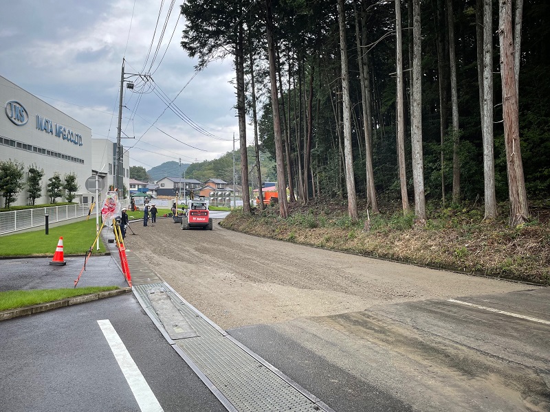 道路工事中です！