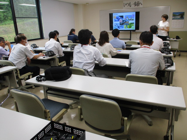 岐阜県学生就職連絡協議会の皆さんにお越しいただきました