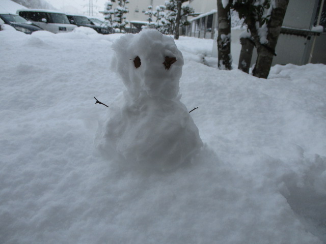 雪です⛄