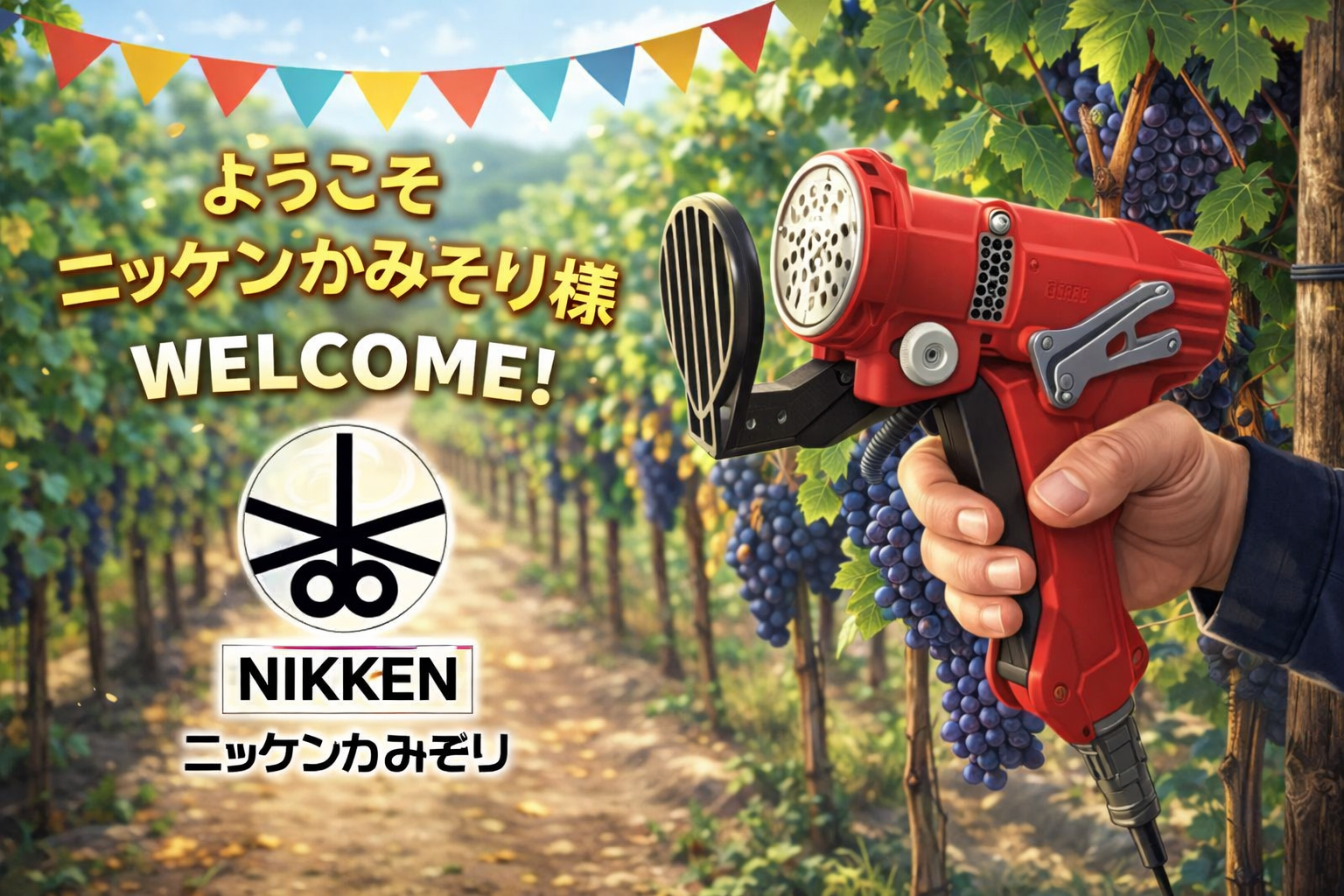 ニッケンかみそり様ご来社！